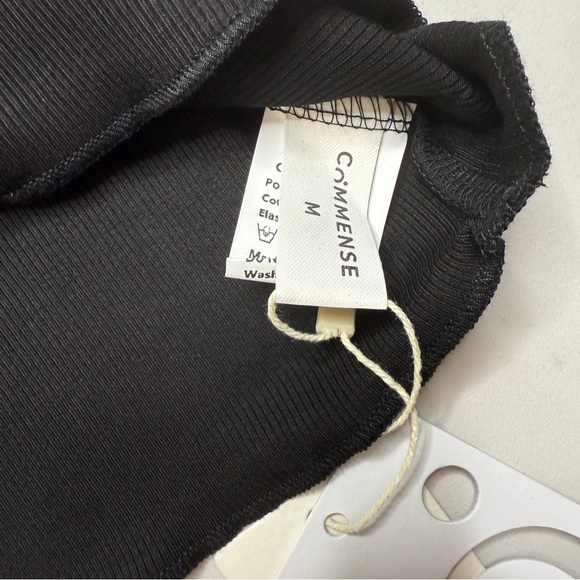 Black Long Sleeve Women's Top Sz M NWT - Picture 3 of 5